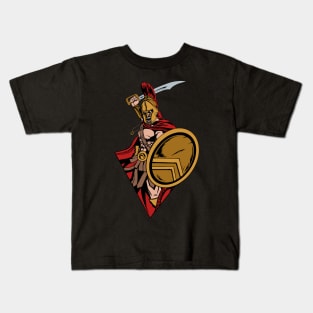 Spartan Warrior Kids T-Shirt